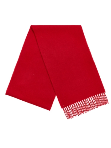 Plain Scarf-Scarlet