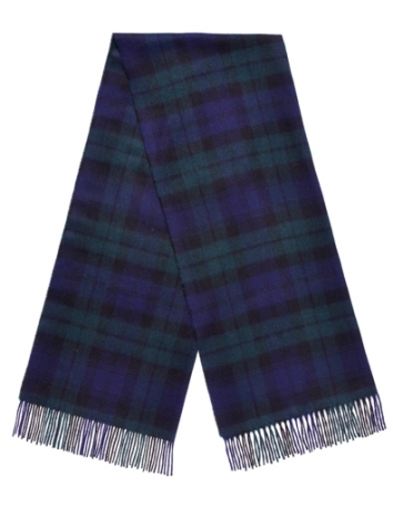 Black Watch Oversized Tartan Scarf