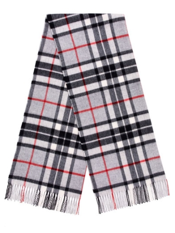 Grey Thompson Oversized Tartan Scarf