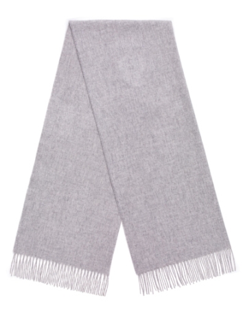 Plain Oversized Scarf-Silver