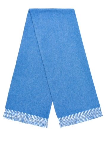 Plain Oversized Scarf-Oceano Blue