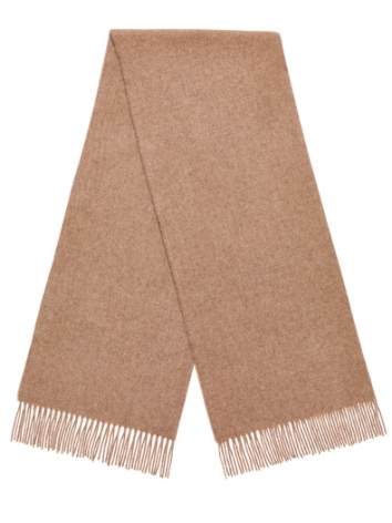 Plain Oversized Scarf-Camel