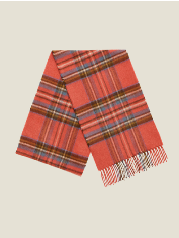 Antique Royal Stewart Tartan Design Scarf
