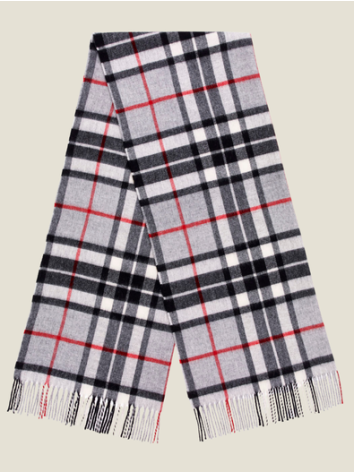 Grey Thompson Oversized Tartan Scarf
