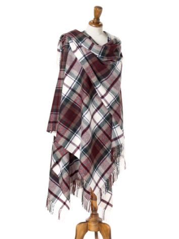 Dress Macduff Large Tartan Merino Ruana