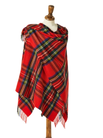 Royal Stewart Small Tartan Ruana