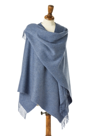 Plain Small Ruana-Airforce