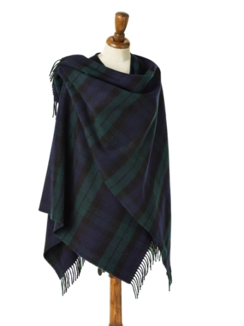 Black Watch Small Tartan Ruana