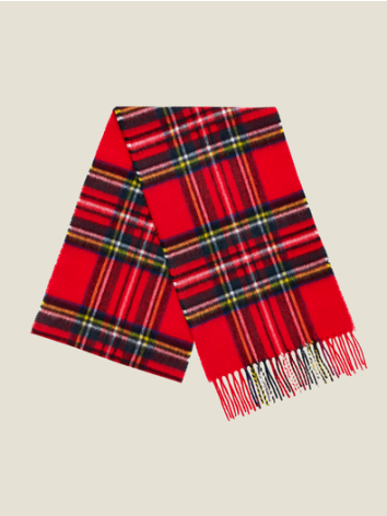 Royal Stewart Tartan Design Scarf