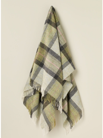 Skye Design Pure Wool Throw-Green