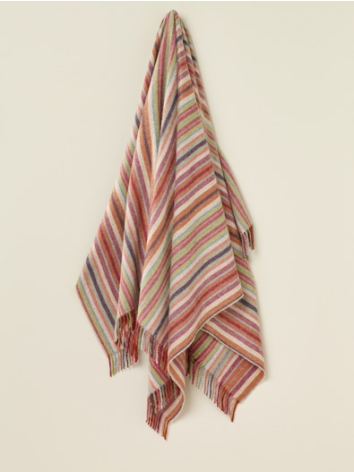 Santa Cruz Stripe Merino Throw